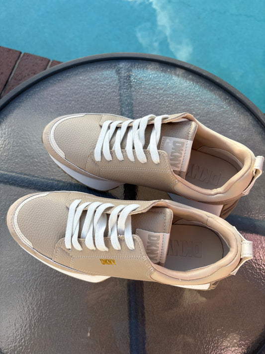 DKNY Beige Sneakers